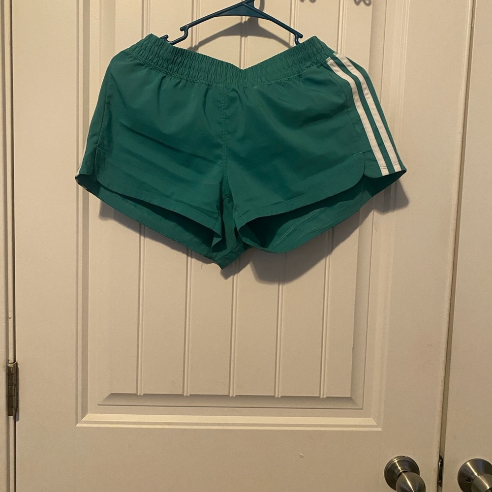 adidas Teal Women's Athletic Shorts